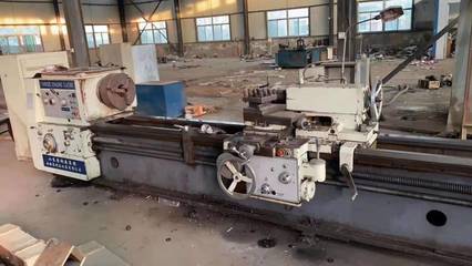機(jī)械廠急售二手[普利森CW6163x6米重型臥式車]二手臥式車床