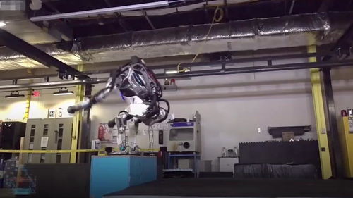 自主完成向后翻筋斗的機器人 人工智能又向前邁了一大步